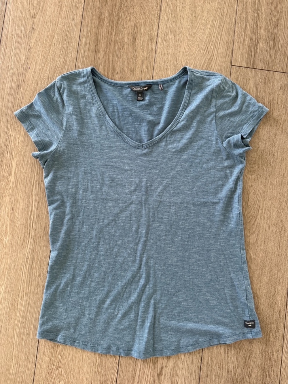 Toad&Co Marley ll short sleeve women’s tshirt size medium organic cotton blend